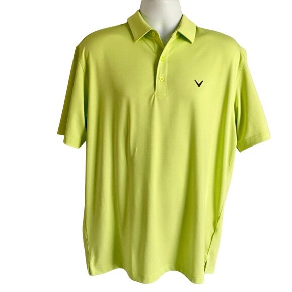 Callaway Short Sleeve Opti Dri Golf Polo Shirt Men's Large NEW - Picture 2 of 8